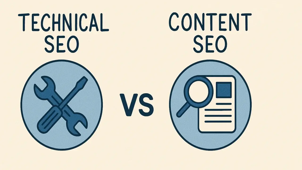 Content SEO vs Technical SEO